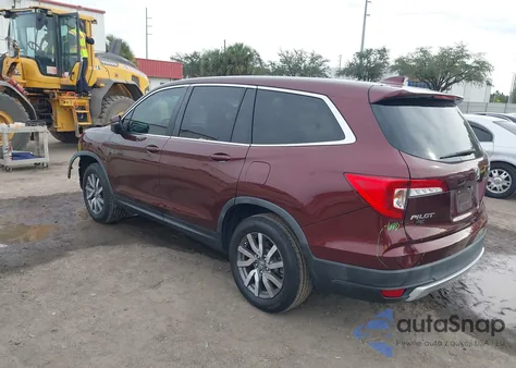2019 Honda Pilot Ex-L z USA, uszkodzony, nr VIN 5FNYF5H57KB040398